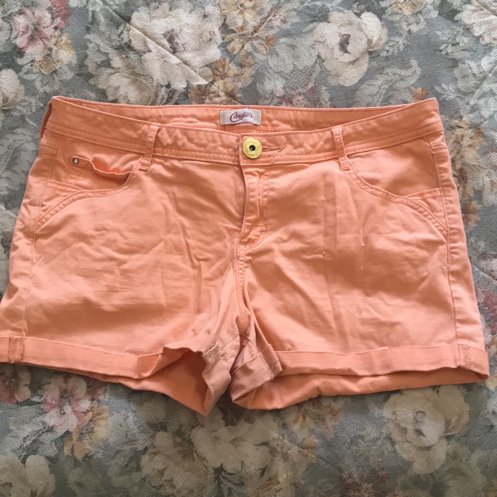 Peach Candie’s Denim Shorts